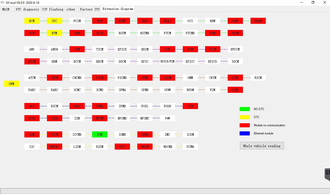 JLR Engineering interface screenshot 28